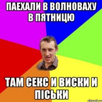 Паехали в волноваху в пятницю Там Секс и виски и піськи