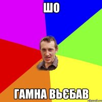 шо гамна вьєбав