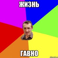 Жизнь гавно