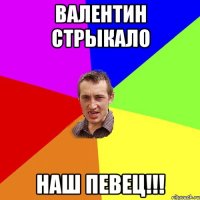 ВАЛЕНТИН СТРЫКАЛО НАШ ПЕВЕЦ!!!