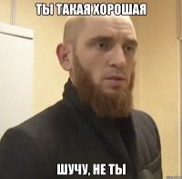 Ты такая хорошая Шучу, не ты