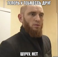 теперь у тебя есть друг шучу, нет