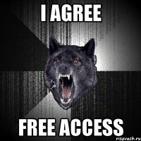 i agree free access