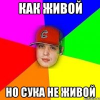 Как живой Но сука не живой