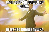 Вася добрый вышел из дома не ну это вобще пушка