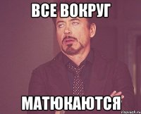 все вокруг матюкаются