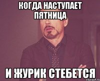 когда наступает пятница и Журик стебется