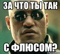 ЗА ЧТО ТЫ ТАК С Флюсом?