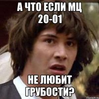 А что если МЦ 20-01 не любит грубости?