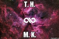 T. H. M. K.