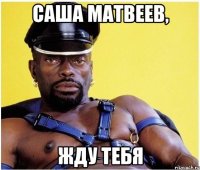 саша матвеев, жду тебя