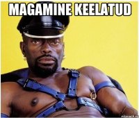 Magamine keelatud 