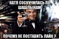 Катя соскучилась по шашлыкам почему не поставить лайк ?