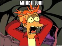 miine ii luni 