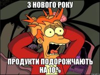 З Нового року продукти подорожчають на 10%