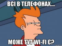 Всі в телефонах.... може тут WI-FI Є?