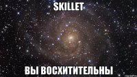 SKILLET ВЫ ВОСХИТИТЕЛЬНЫ