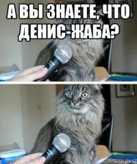 А ВЫ знаете, что ДЕНИС-ЖАБА? 