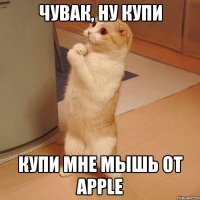 чувак, ну купи купи мне мышь от Apple