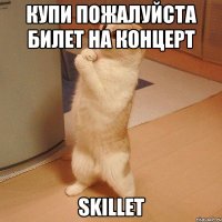 Купи пожалуйста билет на концерт Skillet