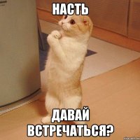 Насть Давай встречаться?