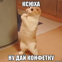 Ксюха Ну дай конфетку