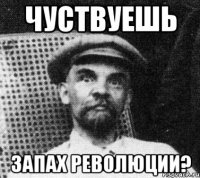 чуствуешь запах революции?