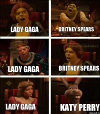 LADY GAGA Britney Spears LADY GAGA Britney Spears LADY GAGA KATY PERRY