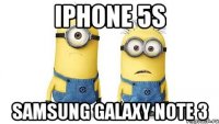 iphone 5s samsung galaxy note 3