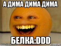 А ДИМА ДИМА ДИМА БЕЛКА:DDD