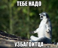 тебе надо узбагоитца