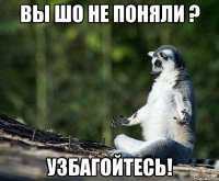 вы шо не поняли ? узбагойтесь!