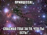 ПРИНЦЕССА! СПАСИБО ТЕБЕ ЗА ТО, ЧТО ТЫ ЕСТЬ!