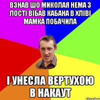 Взнав шо миколая нема з лості вїбав кабана в хліві мамка побачила І унесла вертухою в накаут