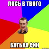 ЛОСЬ В ТВОГО БАТЬКА СИН