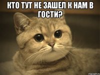 Кто тут не зашел к нам в гости? 