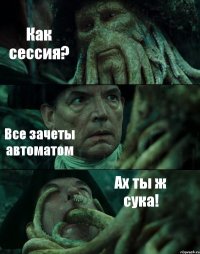 Как сессия? Все зачеты автоматом Ах ты ж сука!