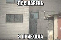 псс парень я приехала