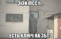 эй, псс.. есть ключ на збт?