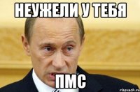 неужели у тебя ПМС