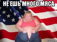 НЕ ЕШЬ МНОГО МЯСА 