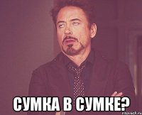  Сумка в сумке?