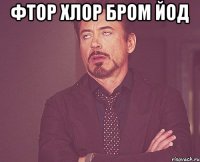 Фтор Хлор Бром Йод 