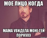 Мое лицо когда мама увидела мою гей порнуху