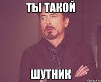 ТЫ ТАКОЙ ШУТНИК