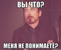 ВЫ ЧТО? МЕНЯ НЕ ПОНИМАЕТЕ?