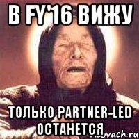 В FY'16 вижу Только Partner-Led останется