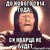 ДО НОВОГО 2014 ГОДА... СИ КВАРЦА НЕ БУДЕТ