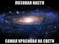 Лозовая Настя самая красивая на свети