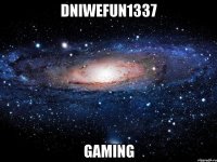 DNIWEFUN1337 GAMING